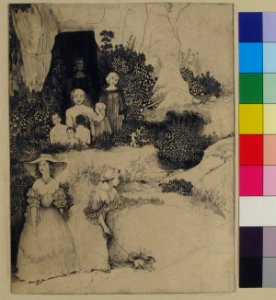 Group of Figures (drawing for a Review) MET 52.508.11