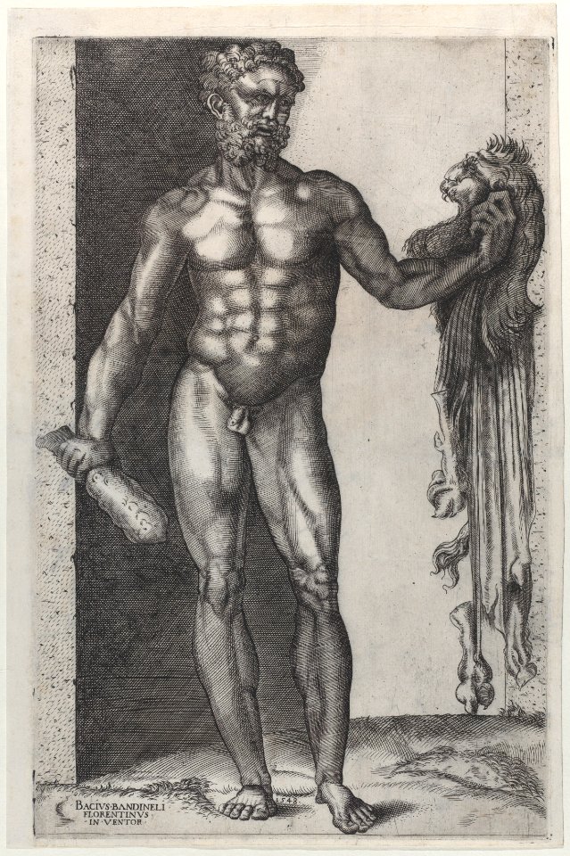 Hercules with his Club and Lion Skin Met DP885864