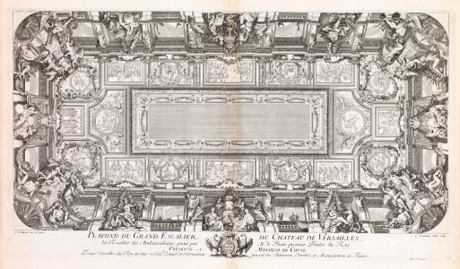 Grand Escalier du Chateau de Versailles dit Escalier des Ambassadeurs MET DP-1204-004