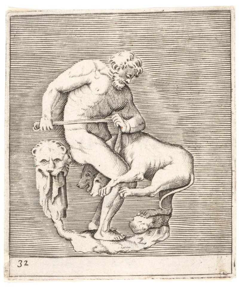 Hercules and Cerberus MET DP159778