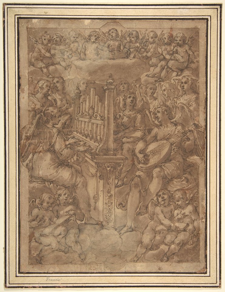 Group of Angel Musicians MET DP810924