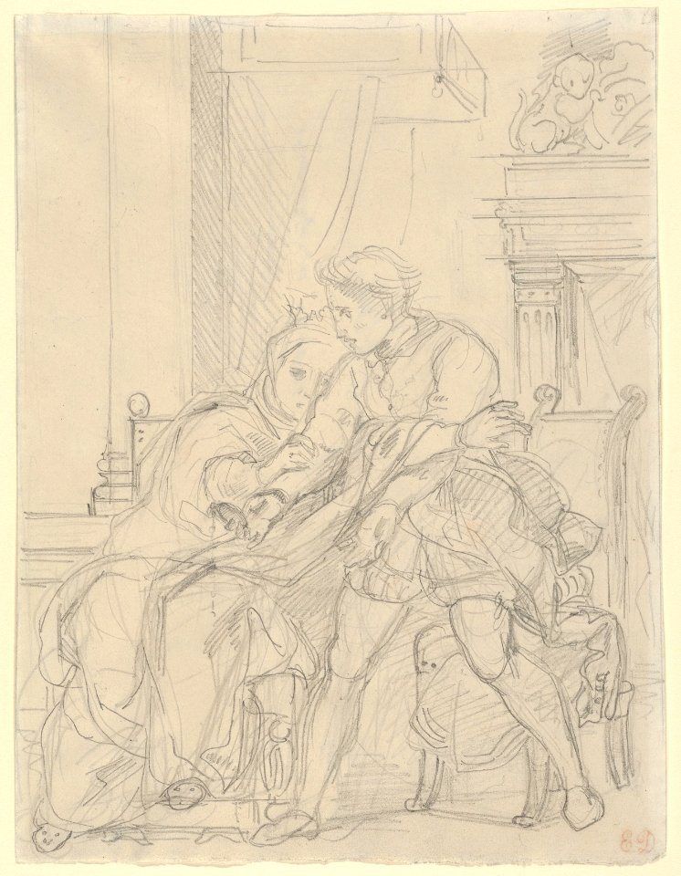 Hamlet Reproaches His Mother MET DP836036