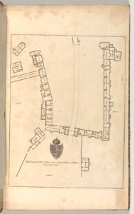 Ground plan of Ancient Palace at Eltham, from Edward Hasted's, The History and Topographical Survey of the County of Kent, vols. 1-3 MET DP-12696-038