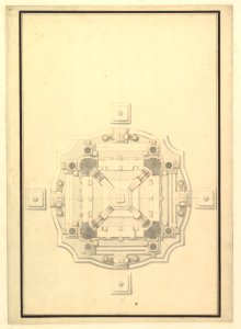 Ground Plan for a Catafalque MET DP820102