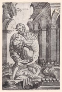 Hercules Strangling the Nemean Lion Met DP888594