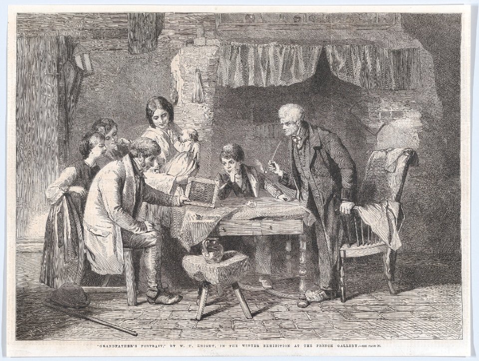 Grandfather's Portrait, from the "Illustrated London News" MET DP861767