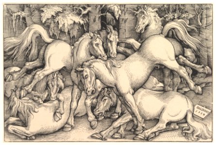 Group of Seven Horses MET DP826747