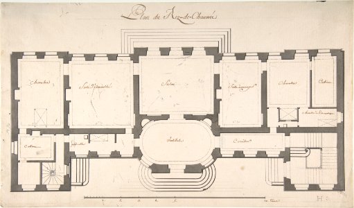 Ground Plan for a Palace MET DP810331
