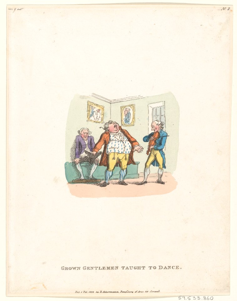 Grown Gentlemen Taught to Dance MET DP879680