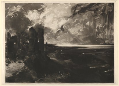Hadleigh Castle- Large Plate MET DP836146