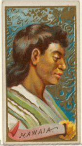 Hawaia, from the Types of All Nations series (N24) for Allen & Ginter Cigarettes MET DP836442