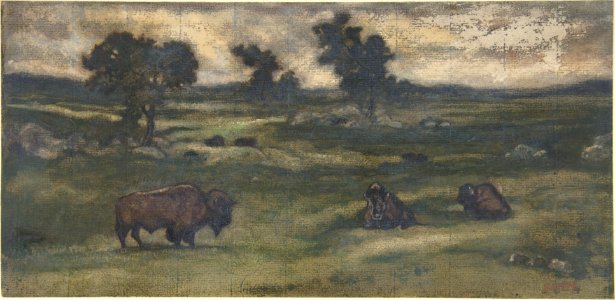 Group of Bison MET DP805155