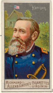 Harrison, from the Great Generals series (N15) for Allen & Ginter Cigarettes Brands MET DP834778
