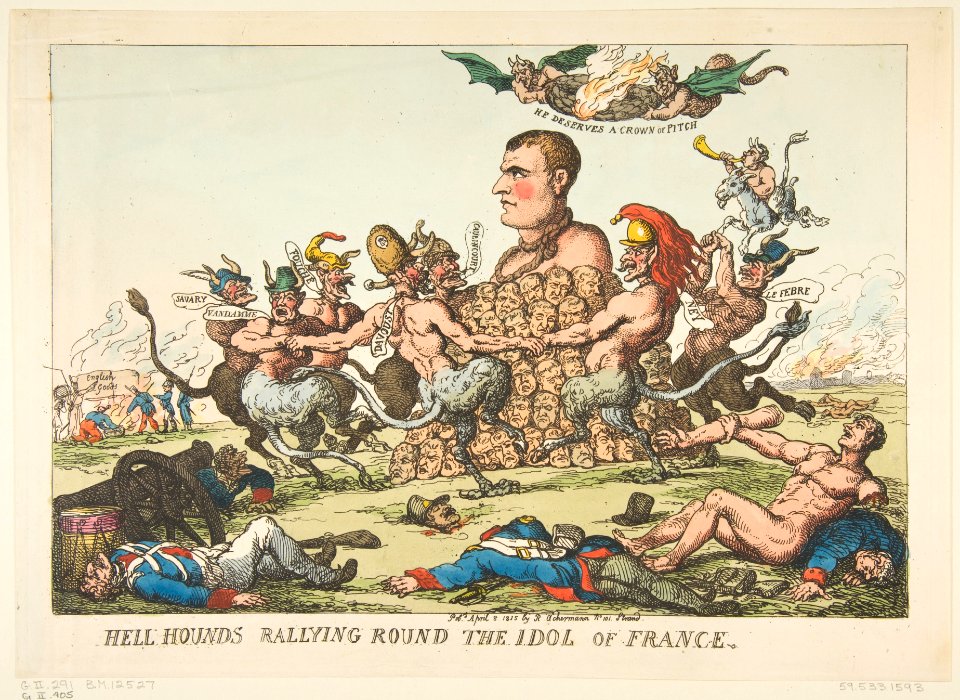 Hell Hounds Rallying Round the Idol of France MET DP818492