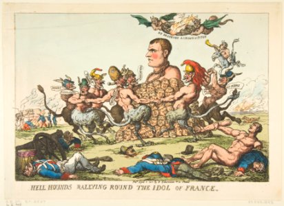 Hell Hounds Rallying Round the Idol of France MET DP818492