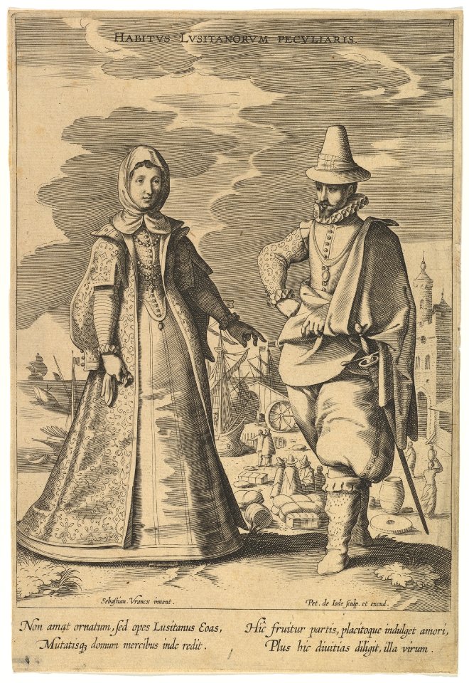 Habitus Lusitanorum Peculiaris, from Fashions of Different Nations MET DP821197