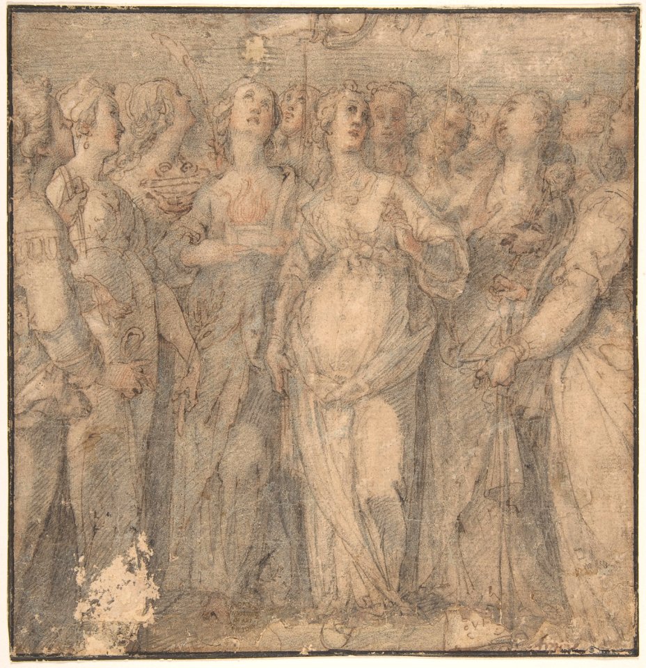 Group of Standing Saints MET DP801793