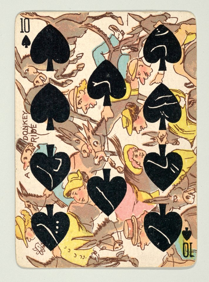 Harlequin Series 2, a set of playing cards issued as premiums by Kinney Brothers Tobacco MET DP849328