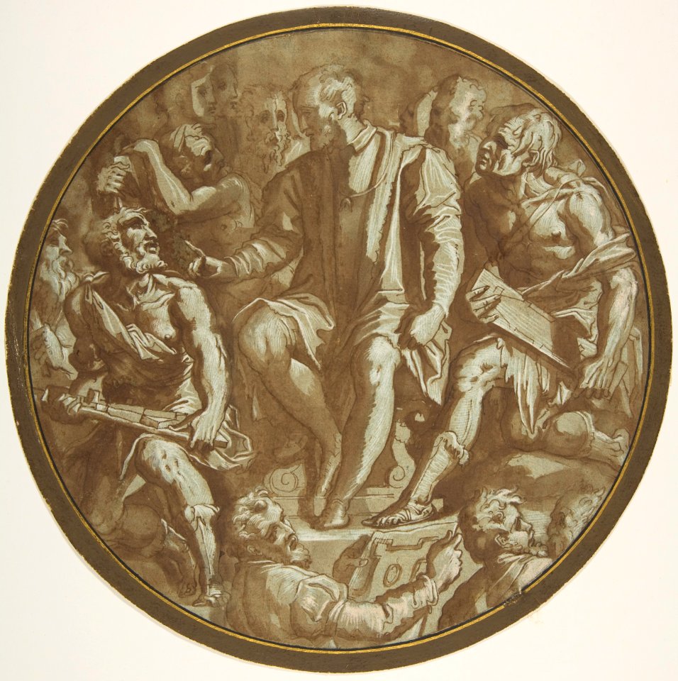 Grand Duke Cosimo I of Tuscany Surrounded by his Artists. MET DP812209