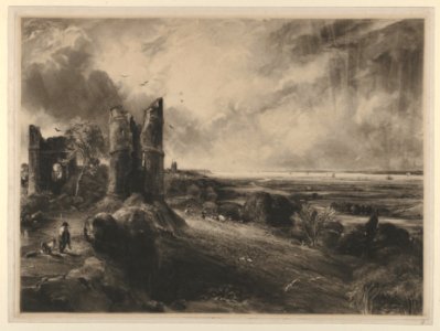 Hadleigh Castle- Large Plate MET DP837545