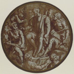Grand Duke Cosimo I of Tuscany Surrounded by his Artists. MET 58.104