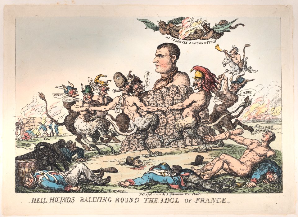 Hell Hounds Rallying Round the Idol of France MET DP881721