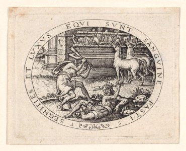 Hercules Killing Diomedes Met DP888035
