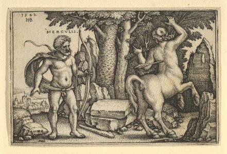 Hercules Killing Nessus from The Labors of Hercules MET DP841146