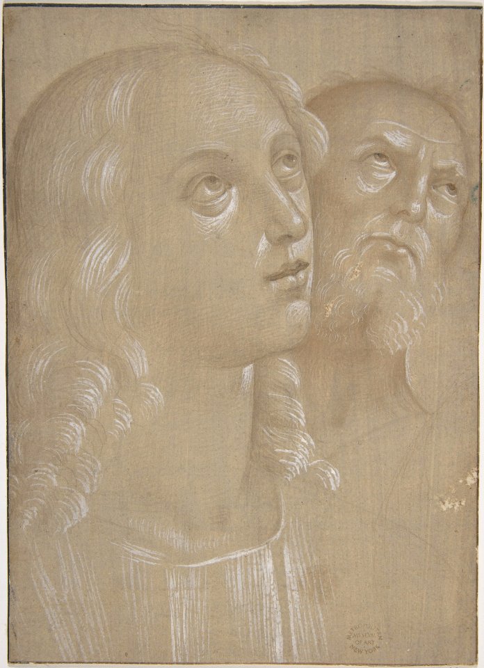 Heads of Two Saints MET DP811075