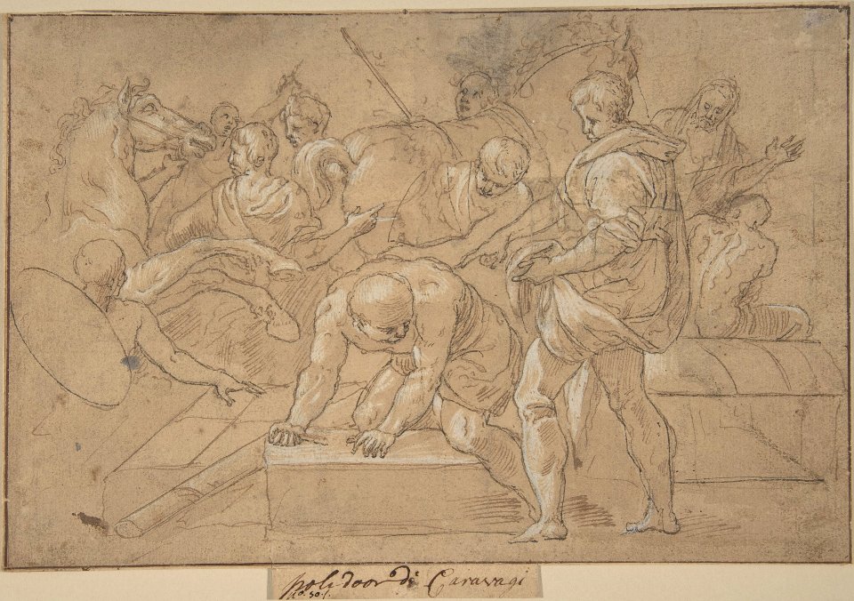 Historical Scene (Composition Study for Chapelle de Guise) MET DP807543