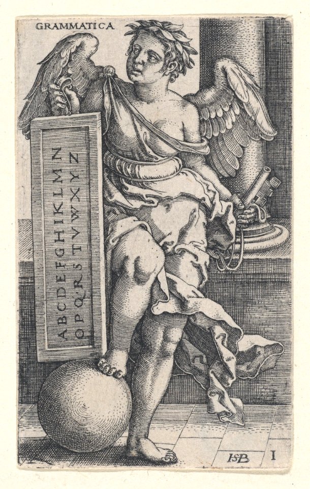 Grammatica from The Seven Liberal Arts MET DP860342