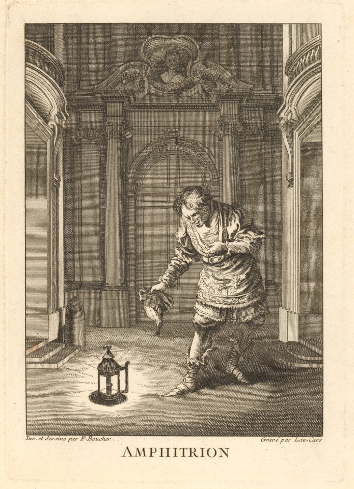 Gravures de Boucher pour les Oeuvres de Molière -Figures de Boucher pour Molière- MET DP167138