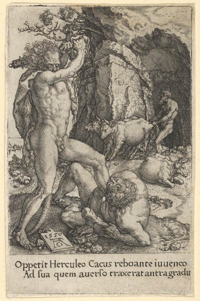 Hercules Killing Cacus, from The Labors of Hercules MET DP836685