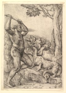 Hercules Killing the Hydra of Lerna MET DP819521