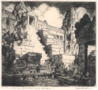Grand Stairway – Angkor Wat MET DP874502