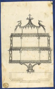 Hanging Shelves, from Chippendale Drawings, Vol. II MET DP118245