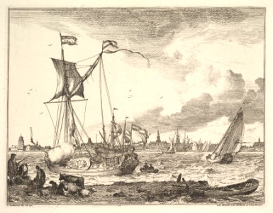Harbor Scene MET DP828793