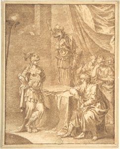 Historical Scene- Study for an Engraving MET DP802972