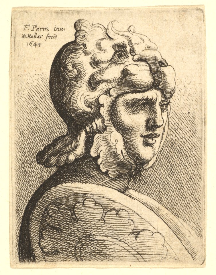 Helmeted Head MET DP823691