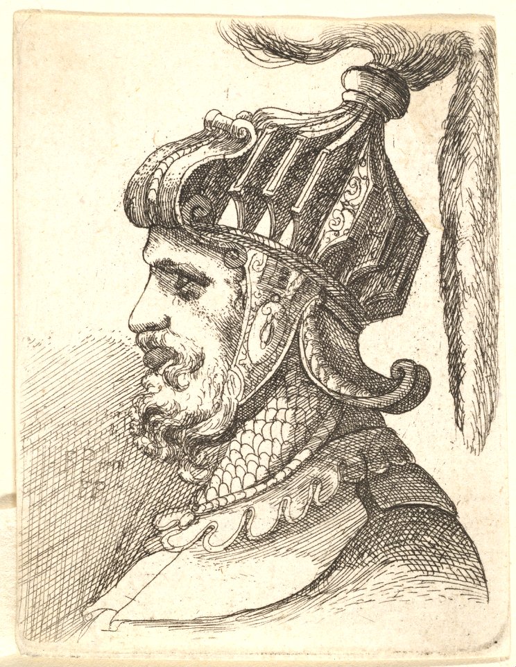 Helmeted head MET DP823795