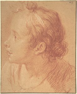 Head of a Young Girl MET DP805969