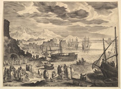 Harbor Scene MET DP825794