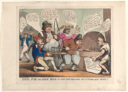 High Fun for John Bull, or the Republicans Put to their Last Shift Met DP884429