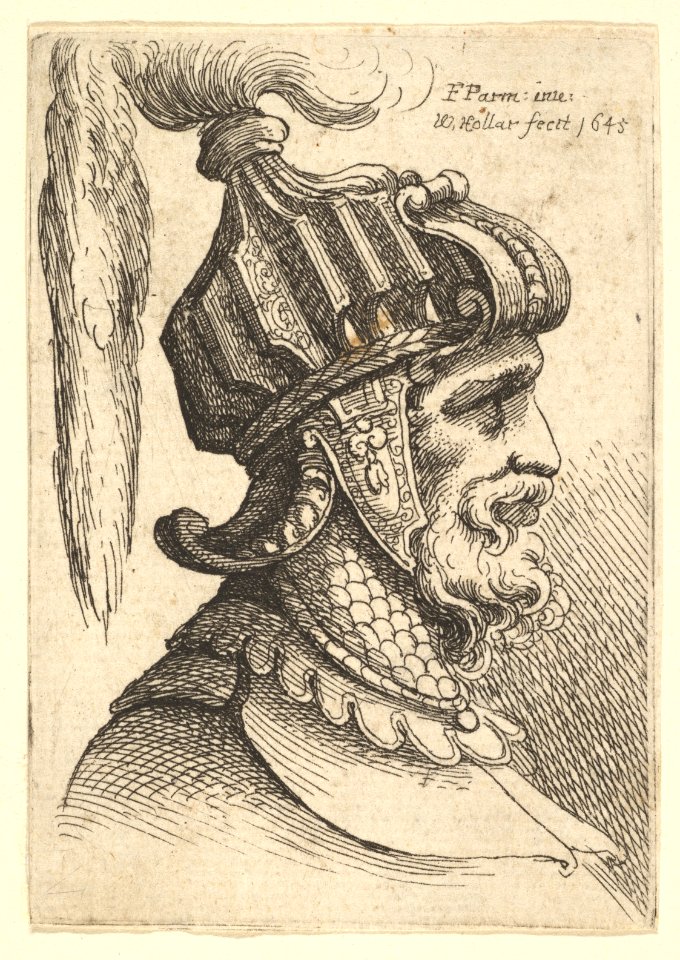 Helmeted Head MET DP823692