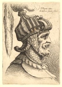 Helmeted Head MET DP823692