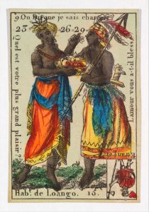 Hab.t de Loango from Playing Cards (for Quartets) 'Costumes des Peuples Étrangers' MET DP274077