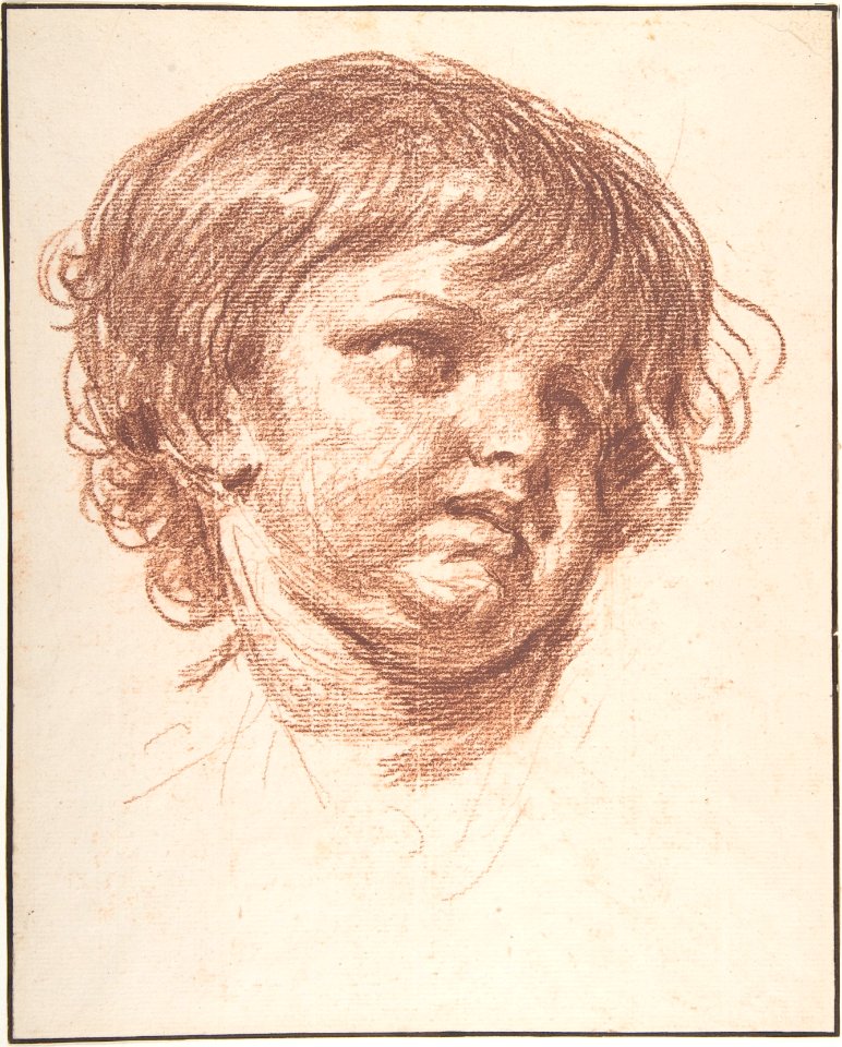Head of a Young Boy MET DP806604