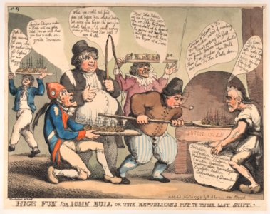 High Fun for John Bull, or the Republicans Put to their Last Shift MET DP881726