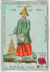 Hab.t de la Chine from playing cards "Jeu d'Or" MET DP861994