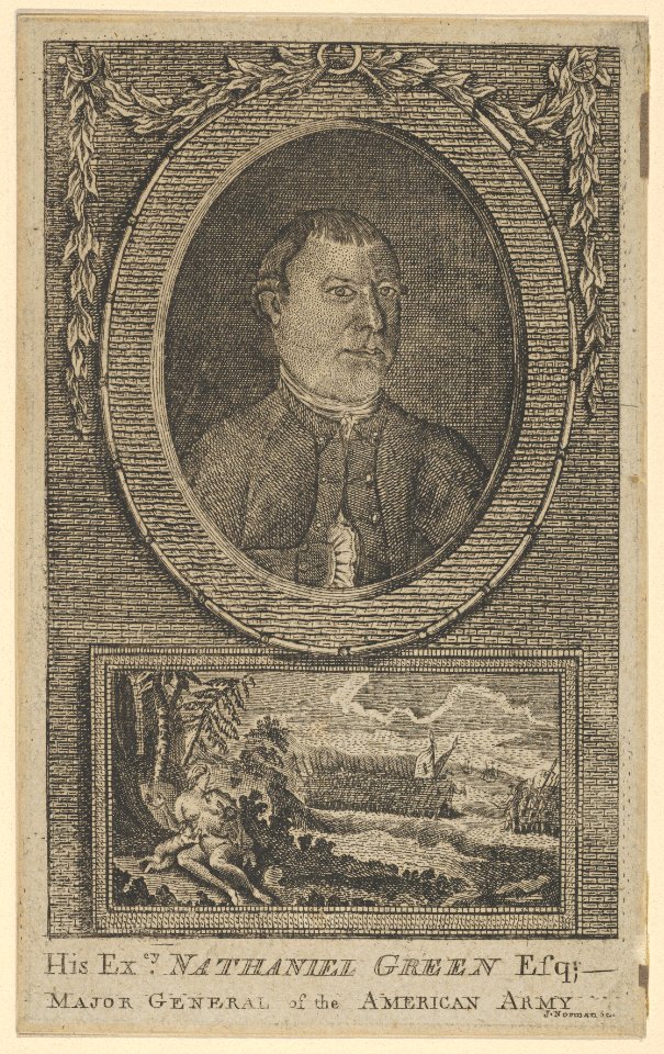 His Excellency Nathaniel Green, Esq., Major General of the American Army MET DP852699